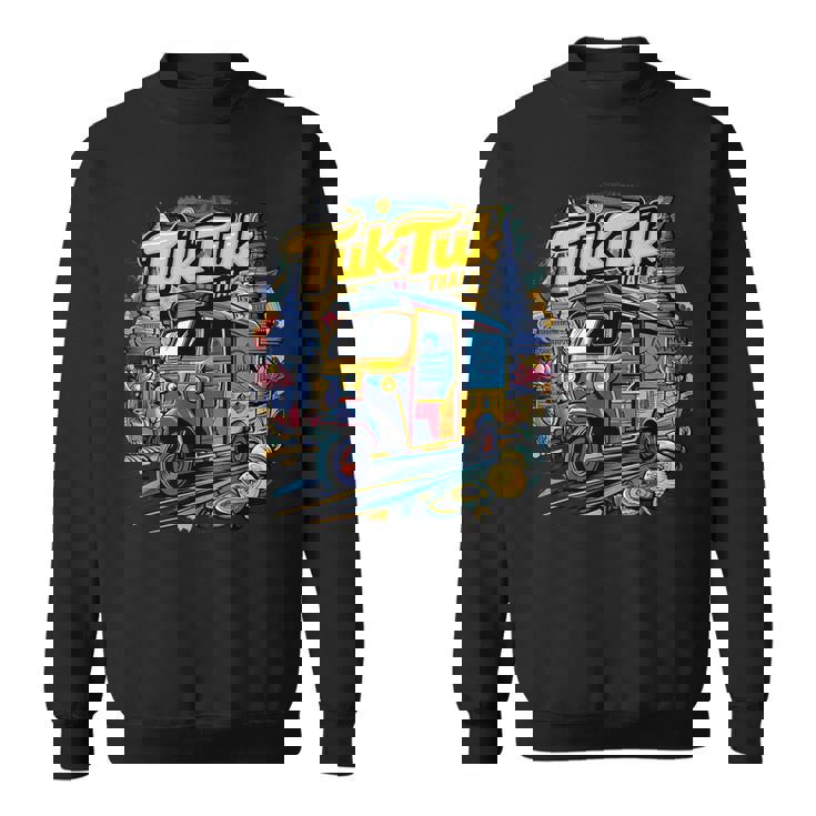 活気に満ちたトゥクトゥクタイアドベンチャー スウェットシャツ