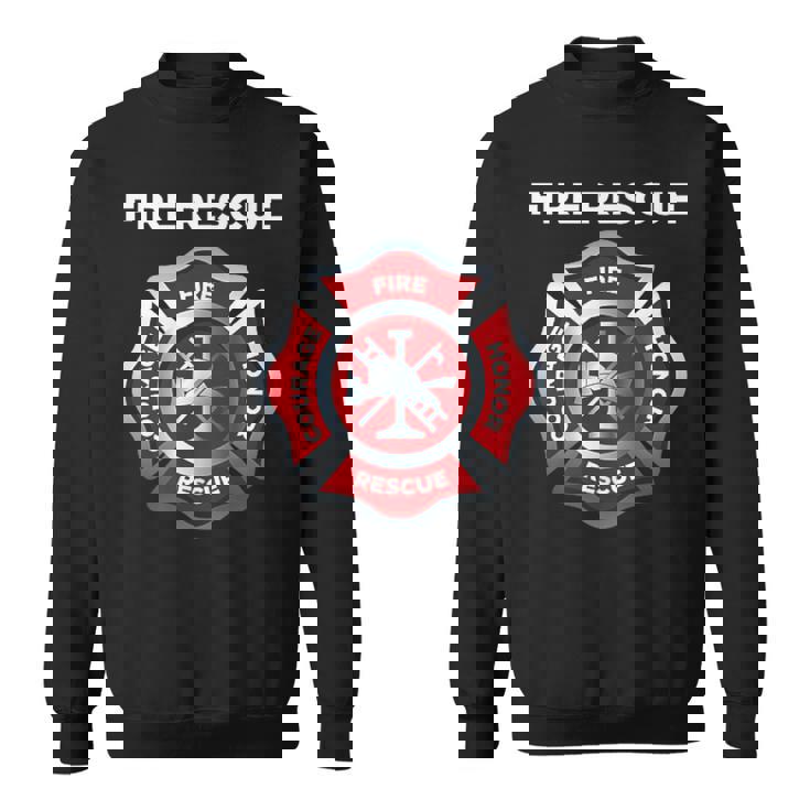 消防士 Ems 消防救助 スウェットシャツ