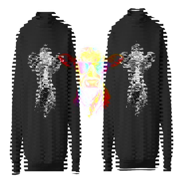 牛 農家 牛乳 ビーガン 子牛 牧場 甘い牛 スウェットシャツ