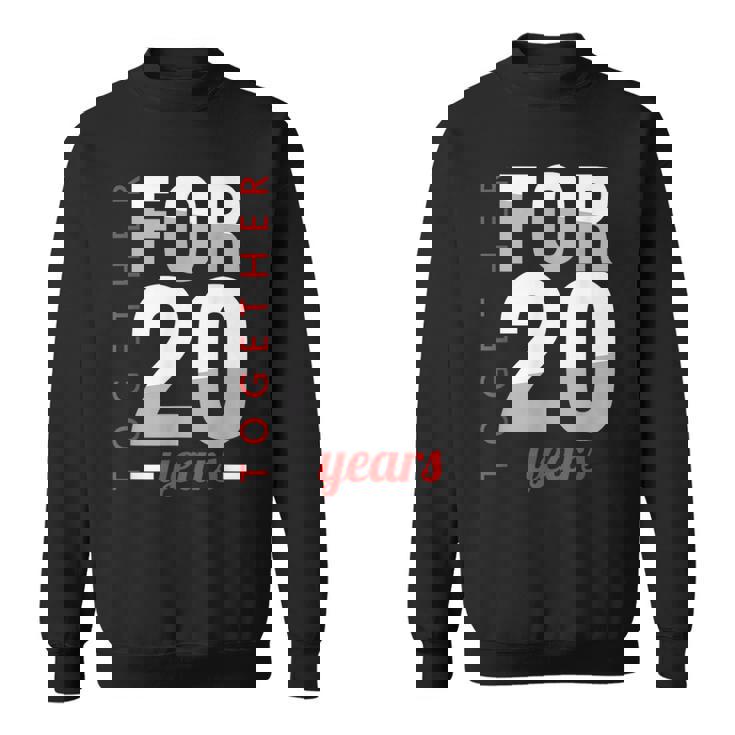 結婚20周年 結婚記念日 磁器 結婚記念日 スウェットシャツ