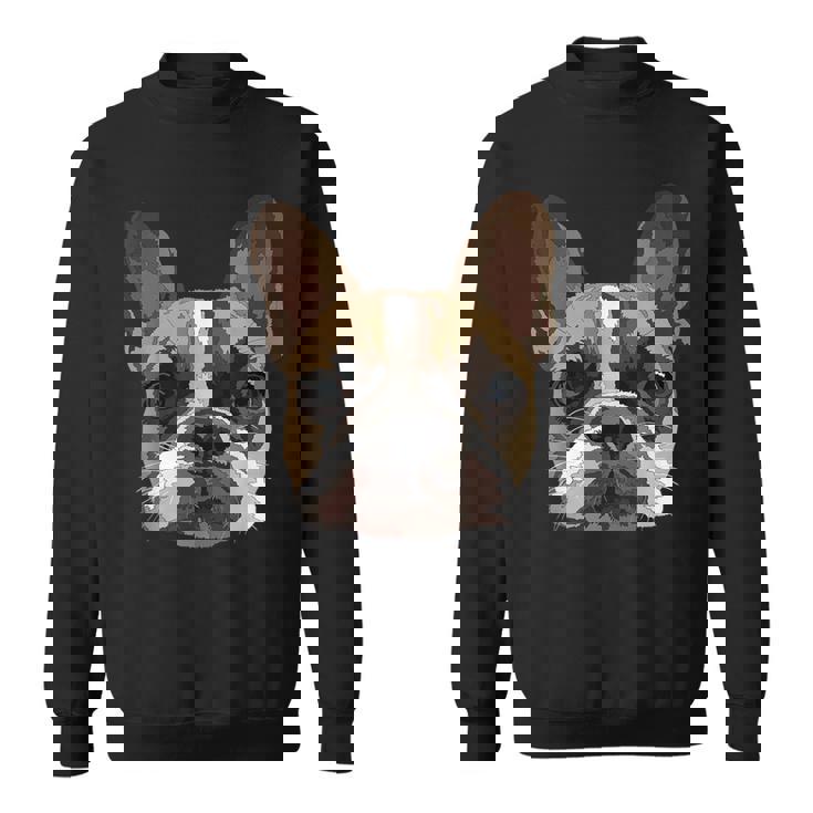 芸術的なフレンチドッグ愛好家フレンチブルドッグ スウェットシャツ