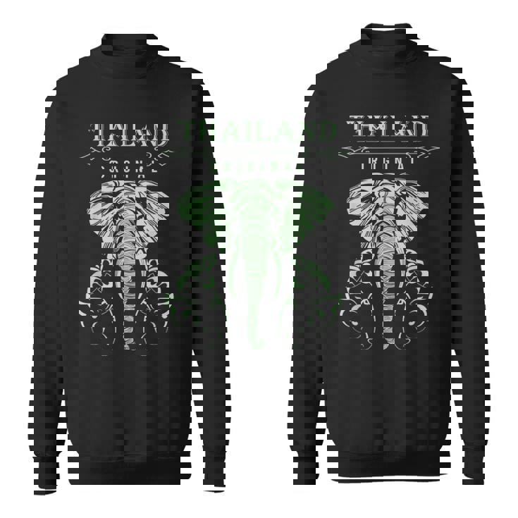 象 タイ バンコク タイ スウェットシャツ