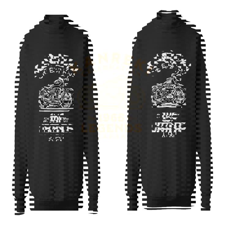 還暦祝い 1966年（昭和41年）生まれのバイク好き 2026年（令和8年）60歳記念 かっこいい スウェットシャツ