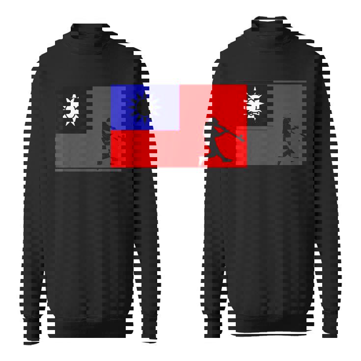 野球リーグ台湾国旗 アジア代表選手 スウェットシャツ