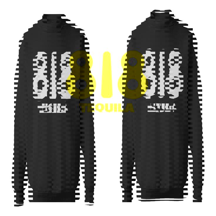 面白いドリンクデザイン 818 チームテキーラワインラバー スウェットシャツ