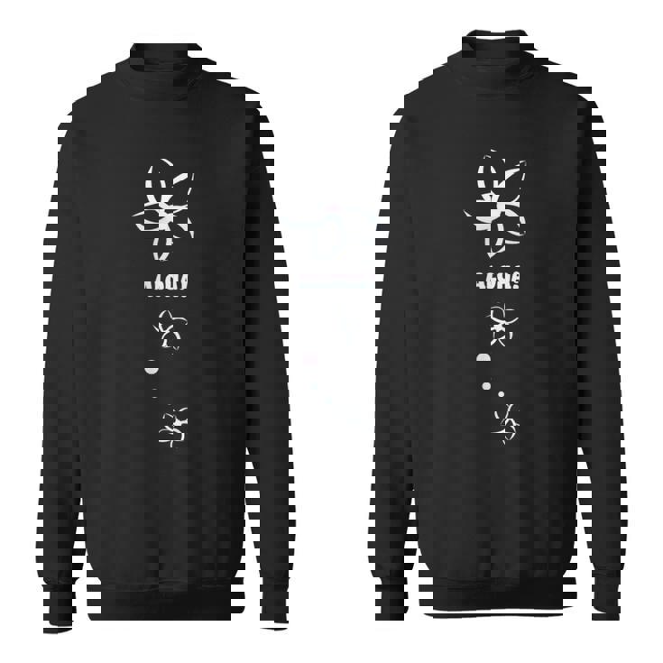 ＊アロハ！ハワイアン＊ プルメリア シンプルデザイン スウェットシャツ