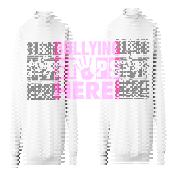 Bullyingtop Here ピンクシャツデー スウェットシャツ