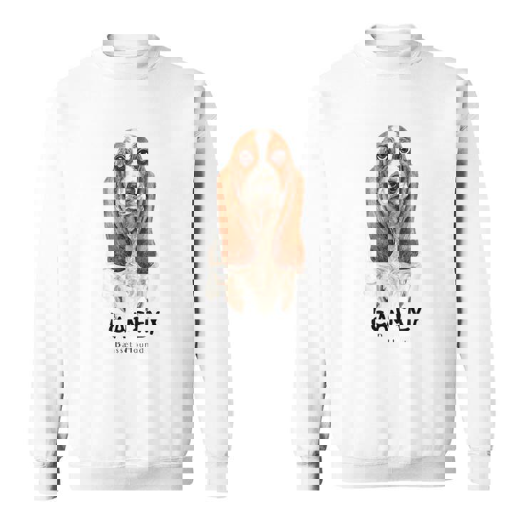 I Can Fly バセットハウンド スウェットシャツ