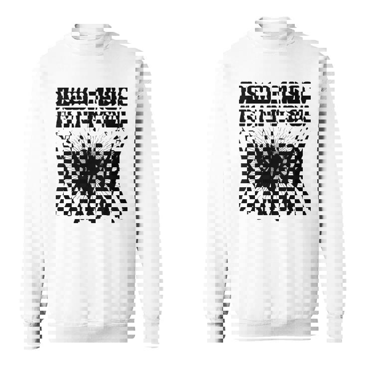 Disco Music It's In Myoul ヴィンテージ 70年代 ダンシング レトロダンス スウェットシャツ