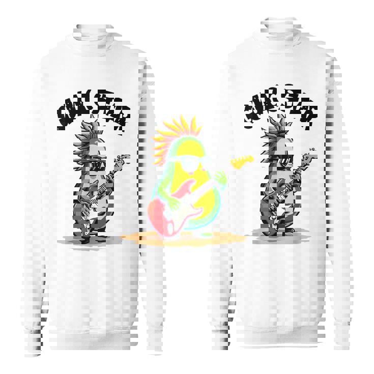 Guactar 面白い アボカド愛好家 食べ物 駄洒落プリント メンズ レディース キッズ スウェットシャツ