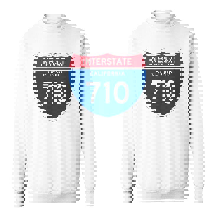 Interstate 710 California スウェットシャツ