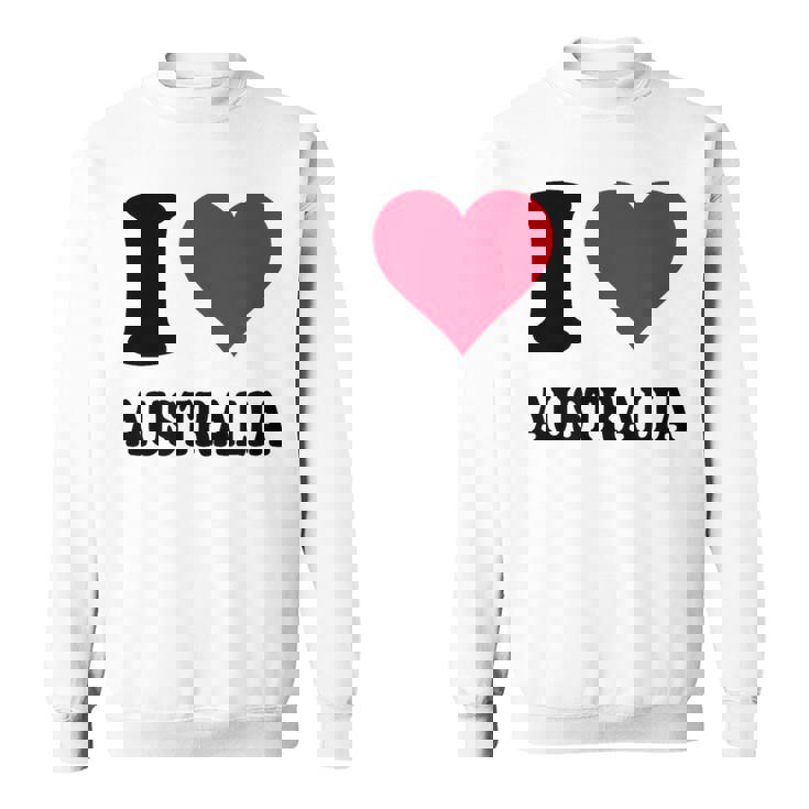 I Love Australia スウェットシャツ