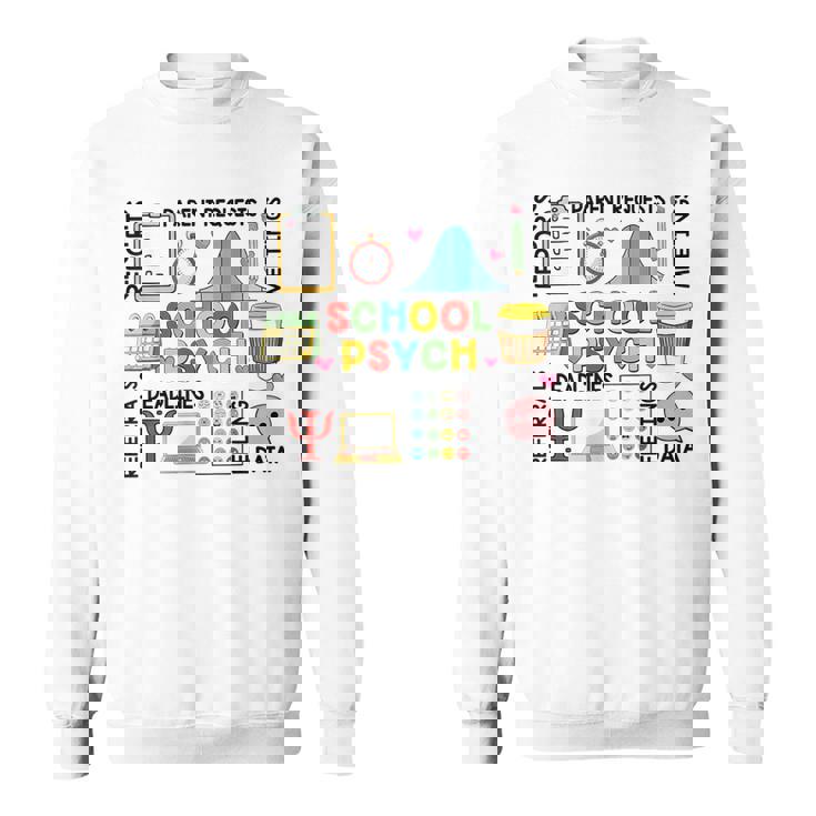 School Psychologist Psychology Teacher Appreciation Sweatshirt Unisex