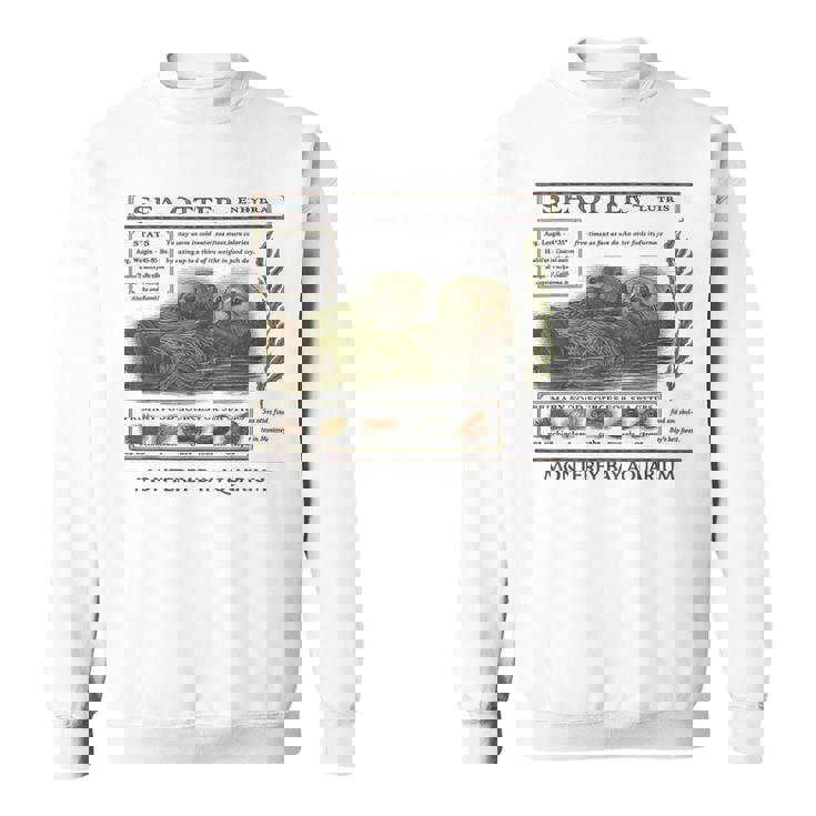 Vintage Sea Otter Monterey California 90'S Aquarium Lover Hoodie