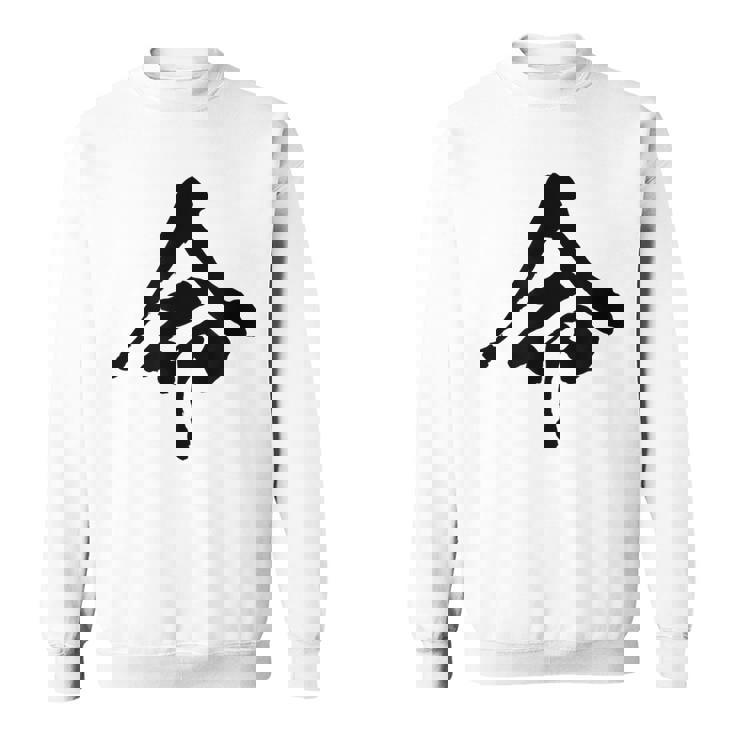 【命】一文字 文字入り 漢字 おもしろ 面白い 日本語 毛筆 書道 筆文字 言葉 和柄 日本 かっこいい お土産 文字 スウェットシャツ