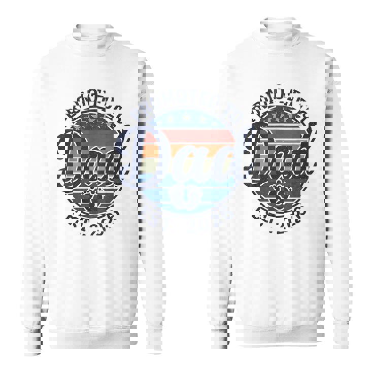 はじめてのお父さんがパパに昇進 2026 父の日男性 スウェットシャツ