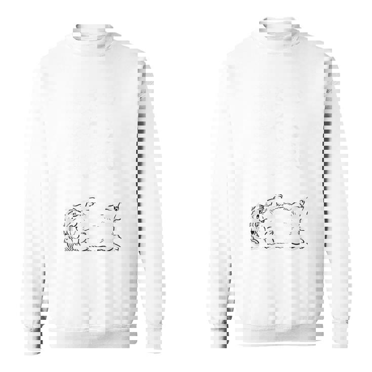 やる気スイッチ故障中 ペキニーズ グッズ 犬 おもしろ 面白い ネタ 笑える 和風 スウェットシャツ