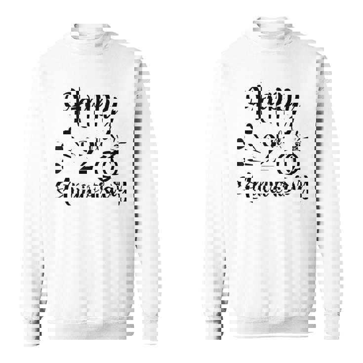 カップル2周年記念プレゼント クールな2周年記念 スウェットシャツ