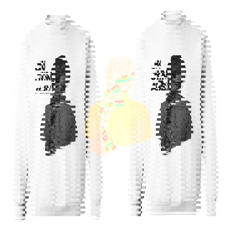 クルディスタン・ノウルーズ、ジン、ジヤン、アザディ・ロジャワ、クルディスタンが大好き スウェットシャツ