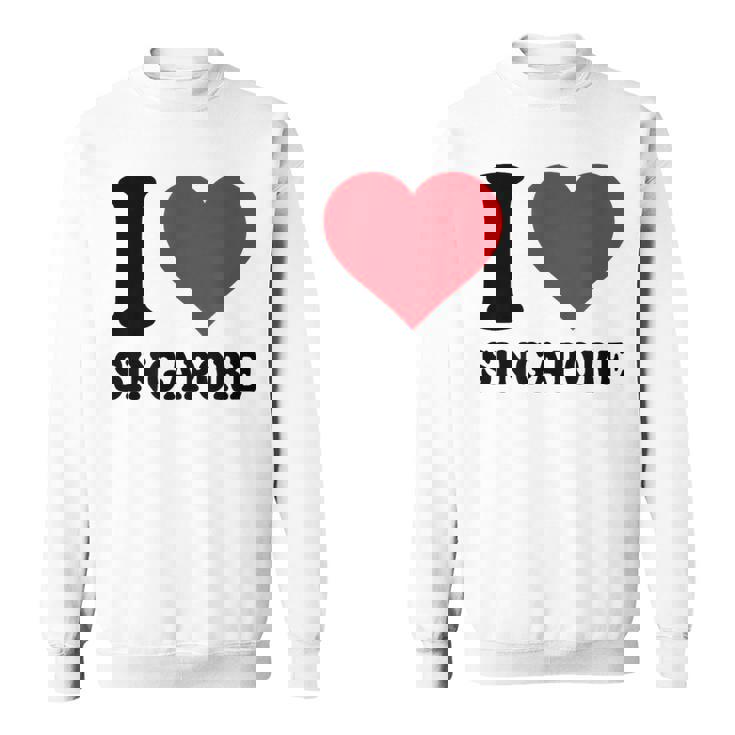 シンガポールへの愛をシンプルに伝える一枚 スウェットシャツ