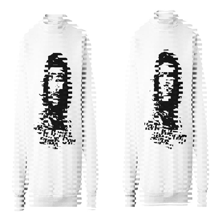 チェ・ゲバラ・キューバ革命「ハスタ・ラ・ヴィクトリア・シェンプレ」 スウェットシャツ