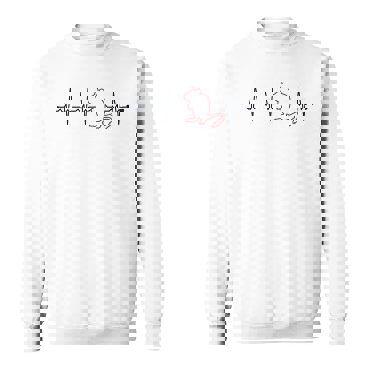 デグー 鼓動 ねずみ げっ歯類 低木 ねずみ 普通 デグ スウェットシャツ