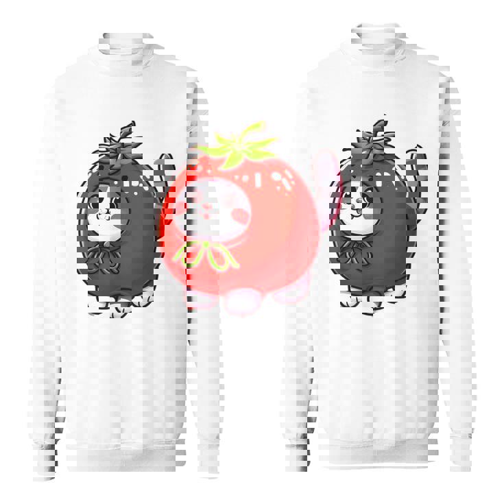 トマトの猫 コスチューム スウェットシャツ