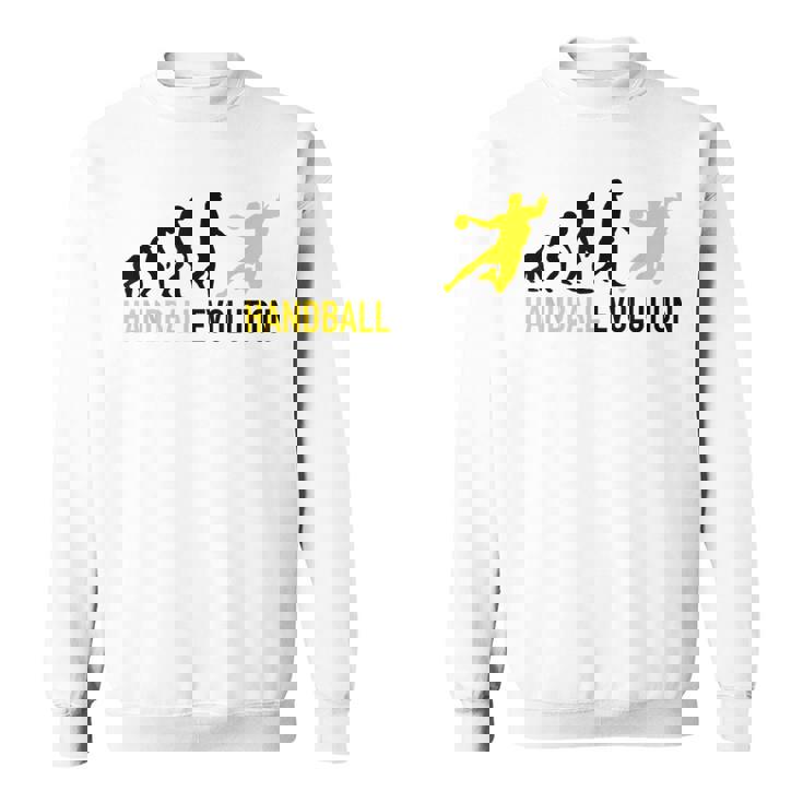 ハンドボール選手の進化ハンドボール スウェットシャツ