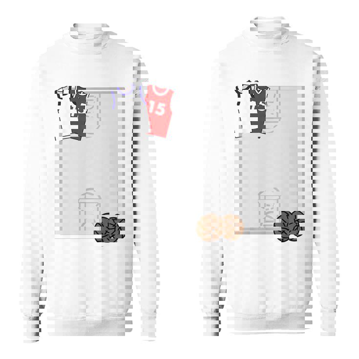 バスケットボール サイン帳 寄せ書き 色紙 先輩 先生 ありがとう、おつかれさま 贈る言葉 メッセージ スウェットシャツ