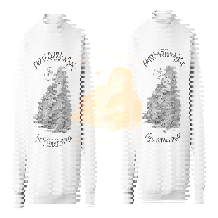 パンチとオランママのベスト・フレンズ・フォーエバー スウェットシャツ