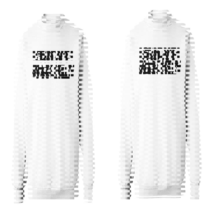 マーク・ケリーと立ち、投票ブルー、政治アパレル2026 スウェットシャツ