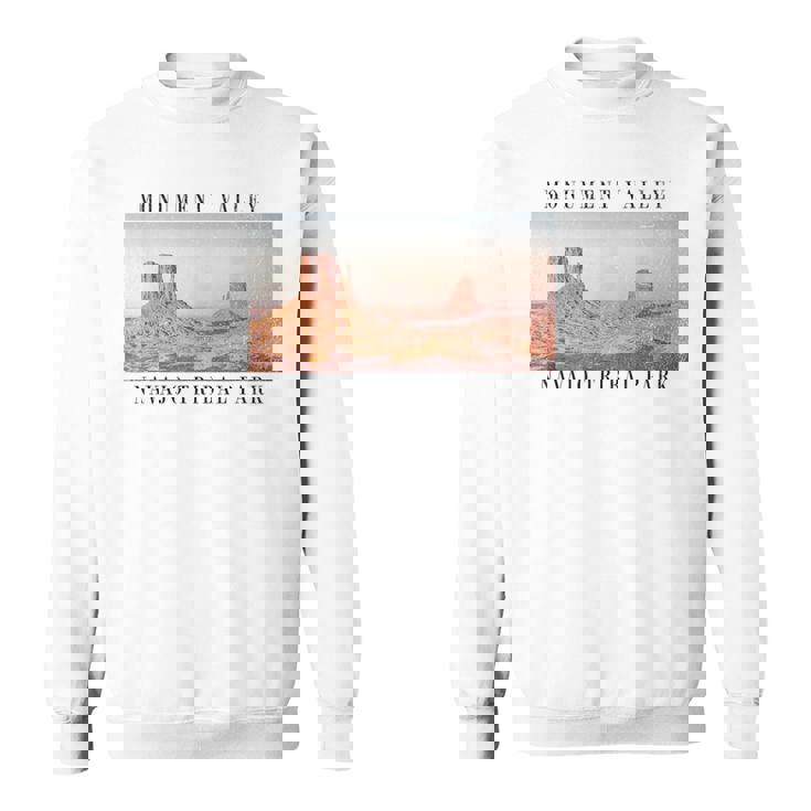 モニュメントバレー ナバホ族公園 アリゾナ ユタ州 スウェットシャツ