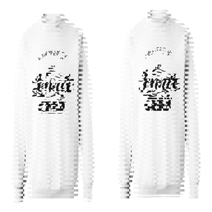 レモネードスタンドシャツ クルーアンドボス レモンジュース サマーイエロー スウェットシャツ