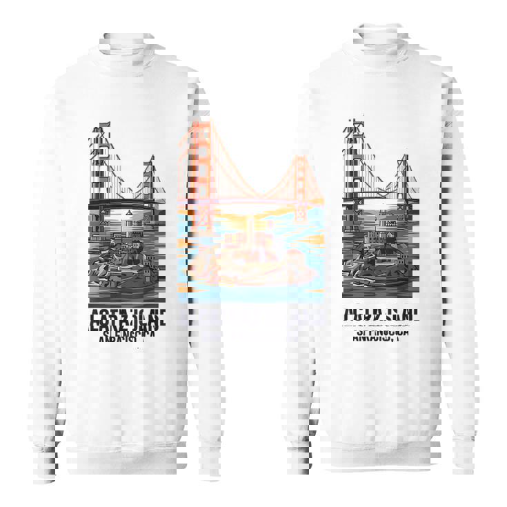 ヴィンテージ アルカトラズ島 サンフランシスコ ゴールデンゲート ベイエリア スウェットシャツ