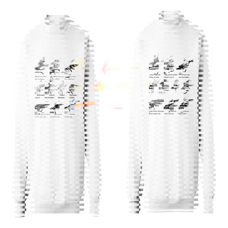 ヴィンテージ フライフィッシングルアー カラーtシャツ スウェットシャツ