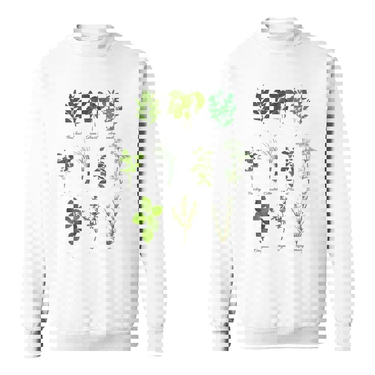 ヴィンテージボタニカルハーブ ハーブコレクション ハーバリスト スウェットシャツ