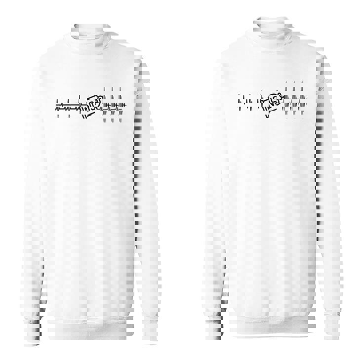 亜酸化窒素nosの前後のファニーマイハートレート スウェットシャツ