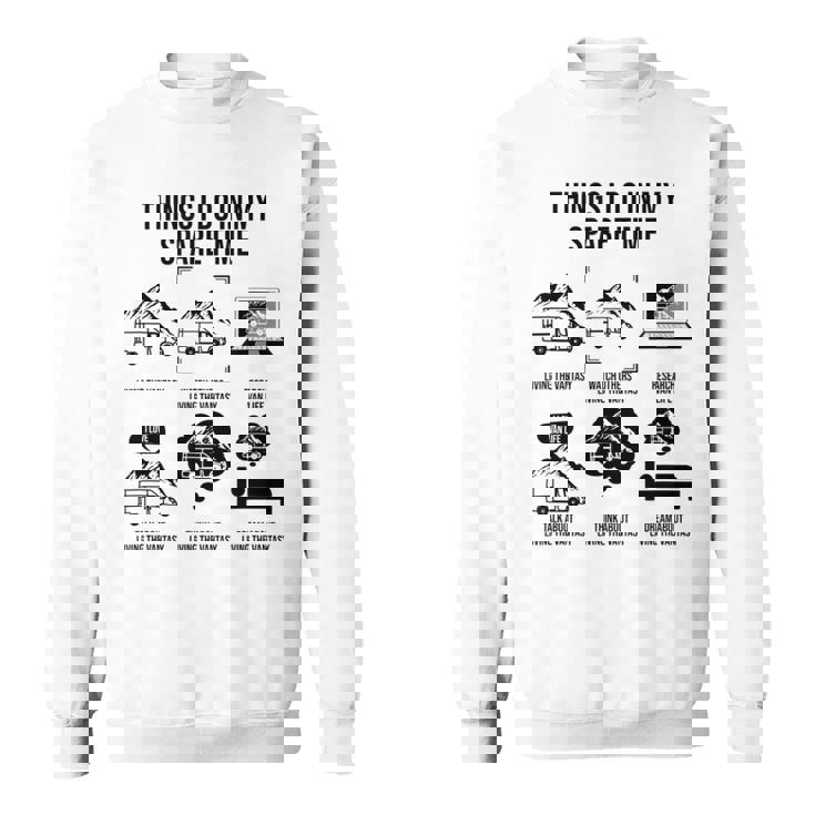 暇なときにやること、キャンピングカー、キャンピングカー スウェットシャツ