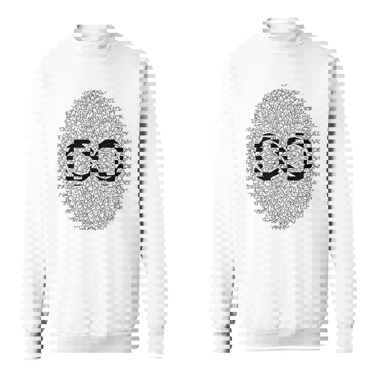 無限大の記号 スウェットシャツ