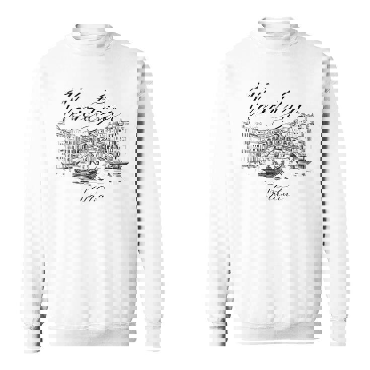 美しいヴェネツィア イタリア ベネチア イタリア お土産 スウェットシャツ