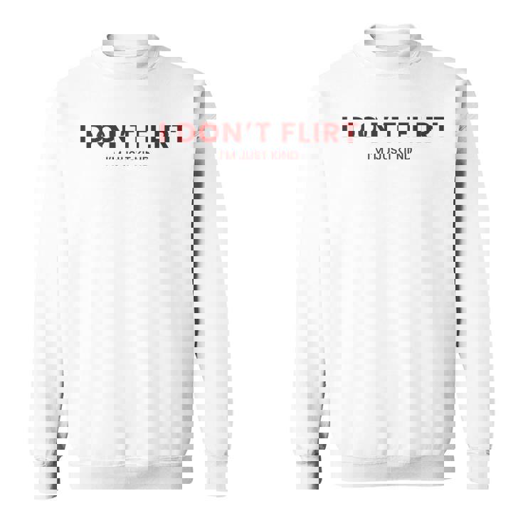 裏面 イチャイチャしないちょっとおもしろいことばっかり言ってるだけ スウェットシャツ