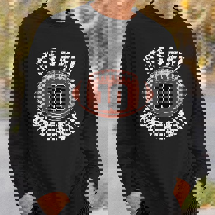 10歳の誕生日 フットボール 10歳 男の子 スポーツパーティー キッズ スウェットシャツ 彼への贈り物