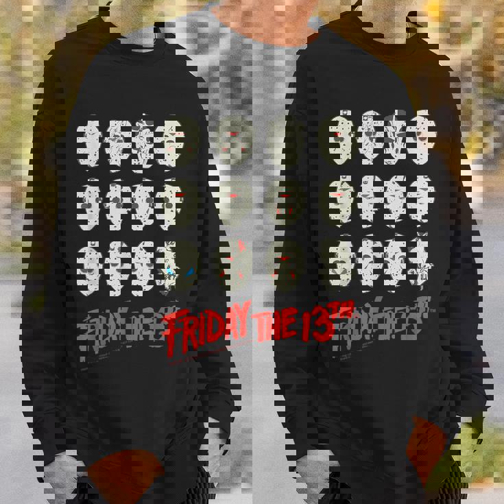 13日の金曜日 ハロウィン デザインマスク スウェットシャツ 彼への贈り物
