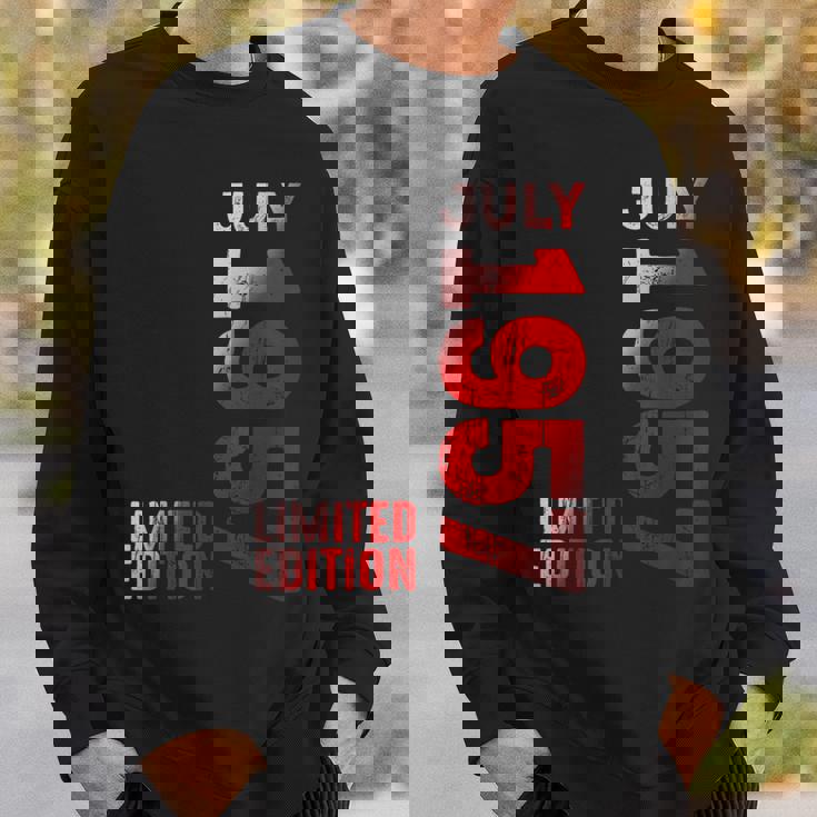 1957年7月 伝説の年 1957 レトロ 1957 ヴィンテージ 1957 スウェットシャツ 彼への贈り物