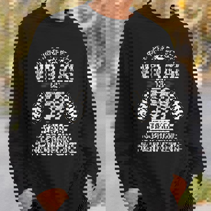 1964年生まれの男性の面白い59歳の誕生日 第59章 スウェットシャツ 彼への贈り物