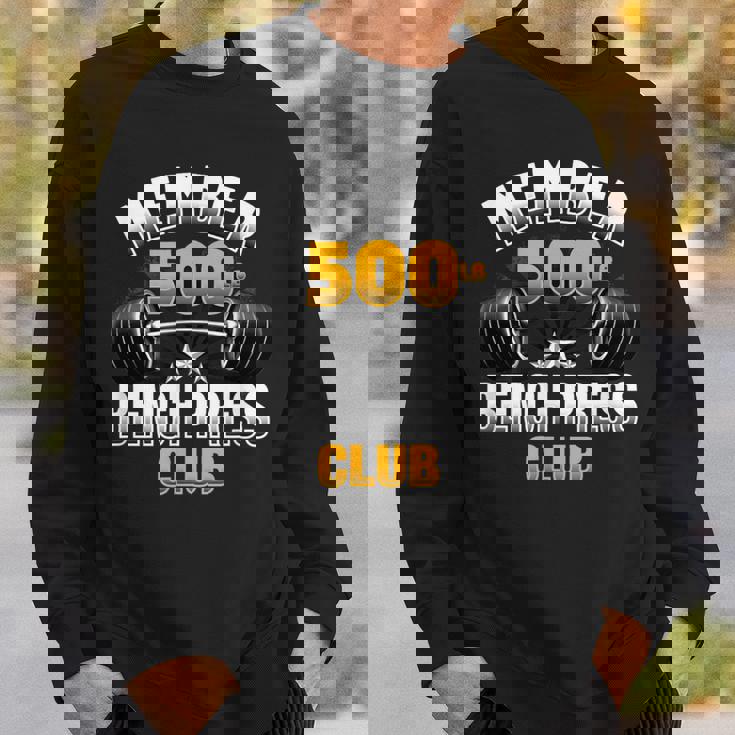 500ポンド ベンチプレスクラブ スウェットシャツ 彼への贈り物