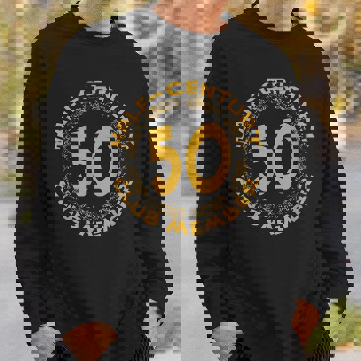 50歳の誕生日パーティー記念tシャツ、ハーフセンチュリークラブ スウェットシャツ 彼への贈り物