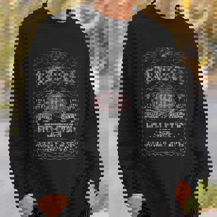 61歳の誕生日ギフト ヴィンテージ 1961年生まれ 1961年 スウェットシャツ 彼への贈り物