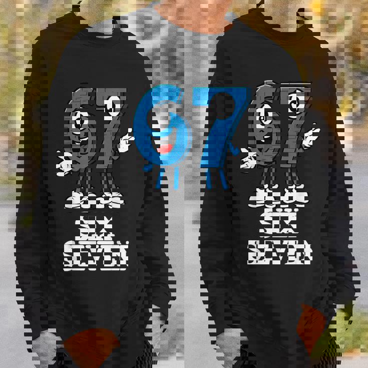 67 シックスセブン 6-7 Gen Alpha イタリアンブレインロットゲームミーム スウェットシャツ 彼への贈り物