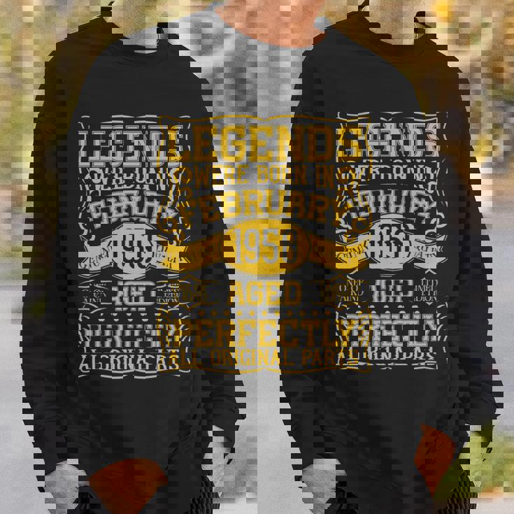 76歳の誕生日伝説は1950年2月に誕生しました。 長袖tシャツ スウェットシャツ 彼への贈り物